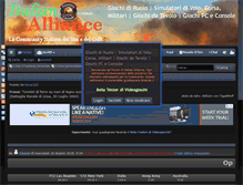 Tablet Screenshot of italianalliance.com
